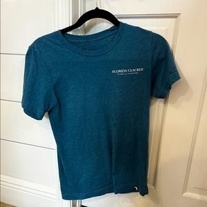 Florida cracker teal T-shirt size small